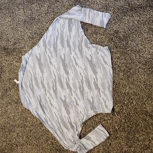 Camo blouse